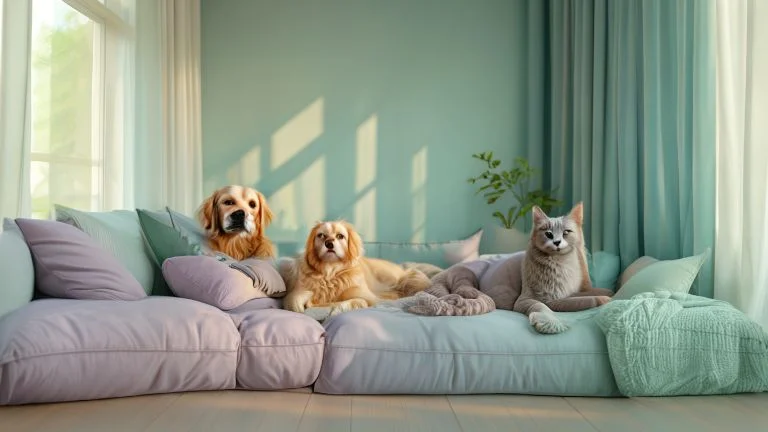 Cores Calmantes para Pets Ansiosos