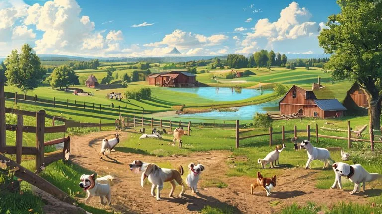 Fazendas Abertas: Aventuras com Seu Cachorro