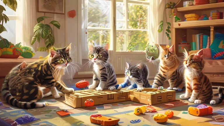 5 Jogos Mentais para Gatos Curiosos