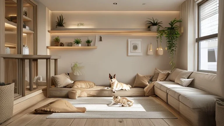 Decoração Pet-Friendly para Salas Compactas