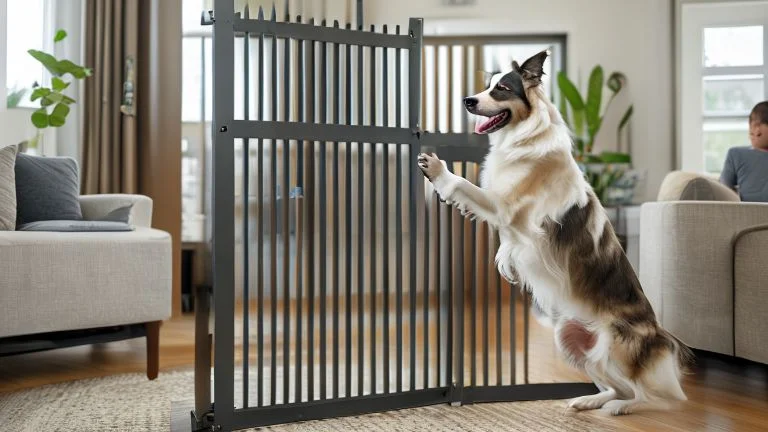 Portas à Prova de Saltos para Cães Ágeis